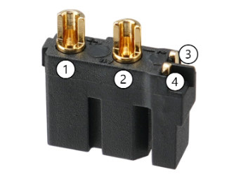 Amass XT30U(2+2)-F cable connector