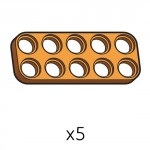 플레이트 (SPD-2b5(O)) 5개