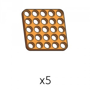플레이트 (SPD-5b5(O)) 5개