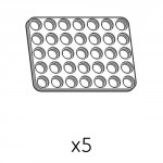 플레이트 (SPD-5b7(W)) 5개