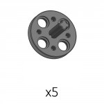 일체형큰풀리 (SPO-4PI(K)) 5개